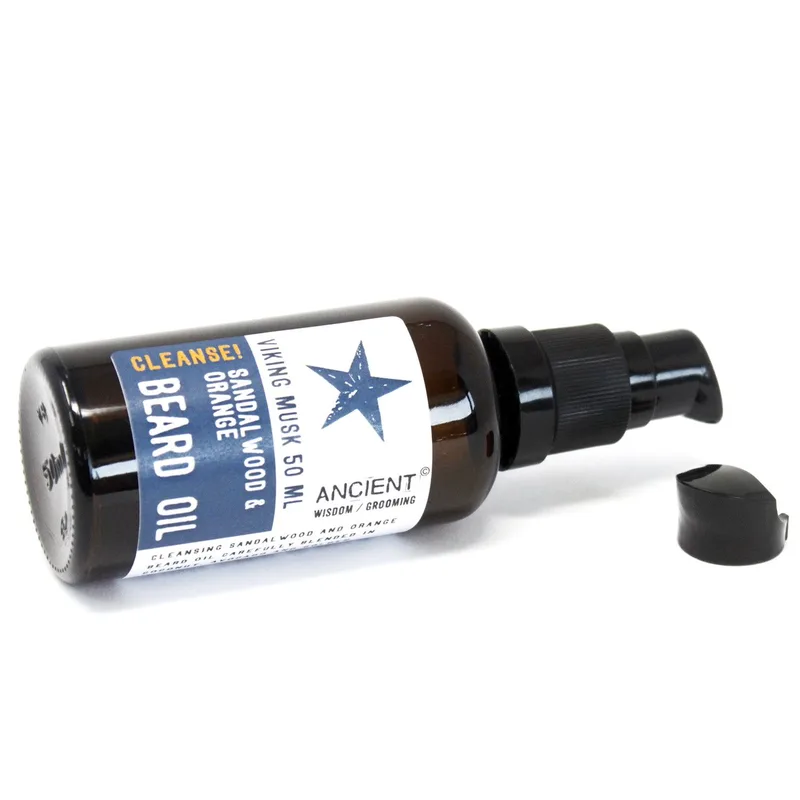 50ml Beard Olio Viking Muschio Cleanse! — foto 1