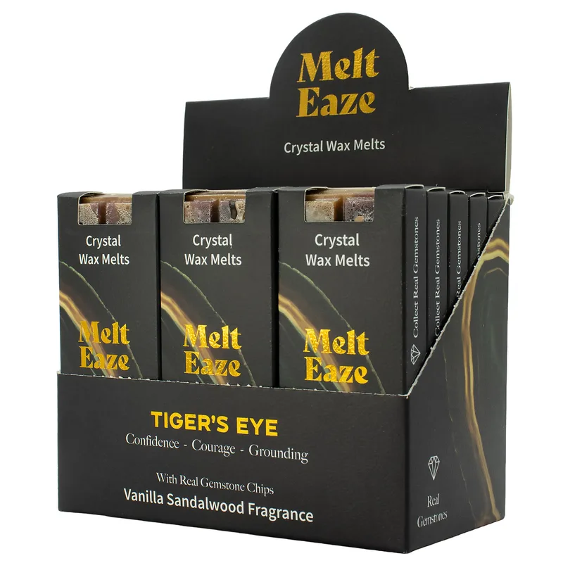 MeltEaze Cera Melts 50g - Tigereye Strength - Vaniglia Sandalwood — foto 5