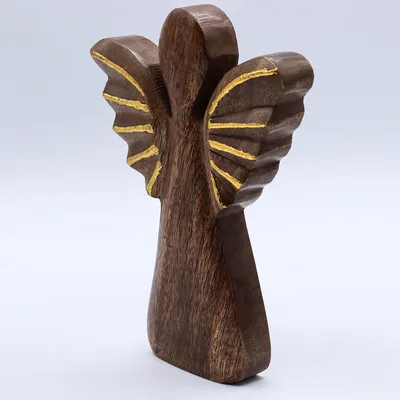 Large Mango Legno Angel - Oro Decor — foto 2