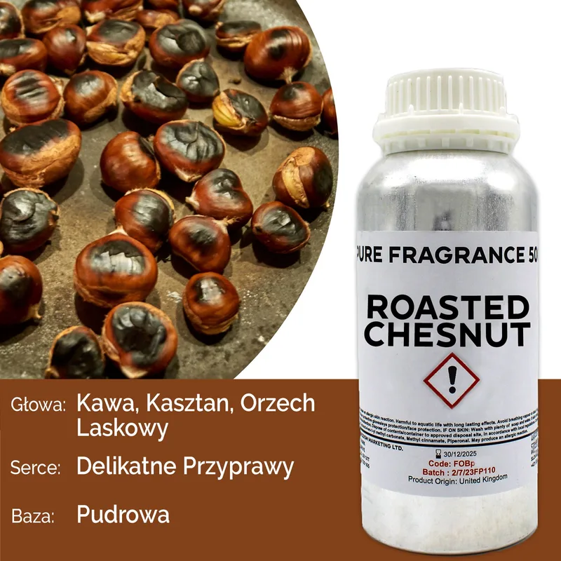 Roasted Chestnut Puro Profumo Olio 500ml — foto 1