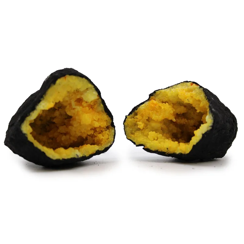 Coloured Calsite Geodes Nero Rock Yellow — foto 1