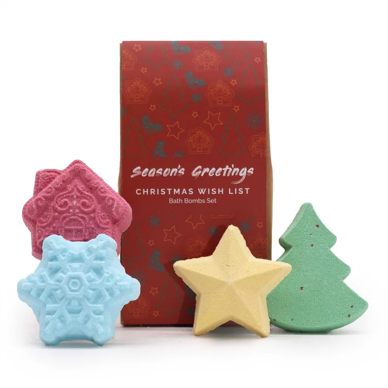 Christmas Wish List Christmas Bagno Bomba Gift Pack