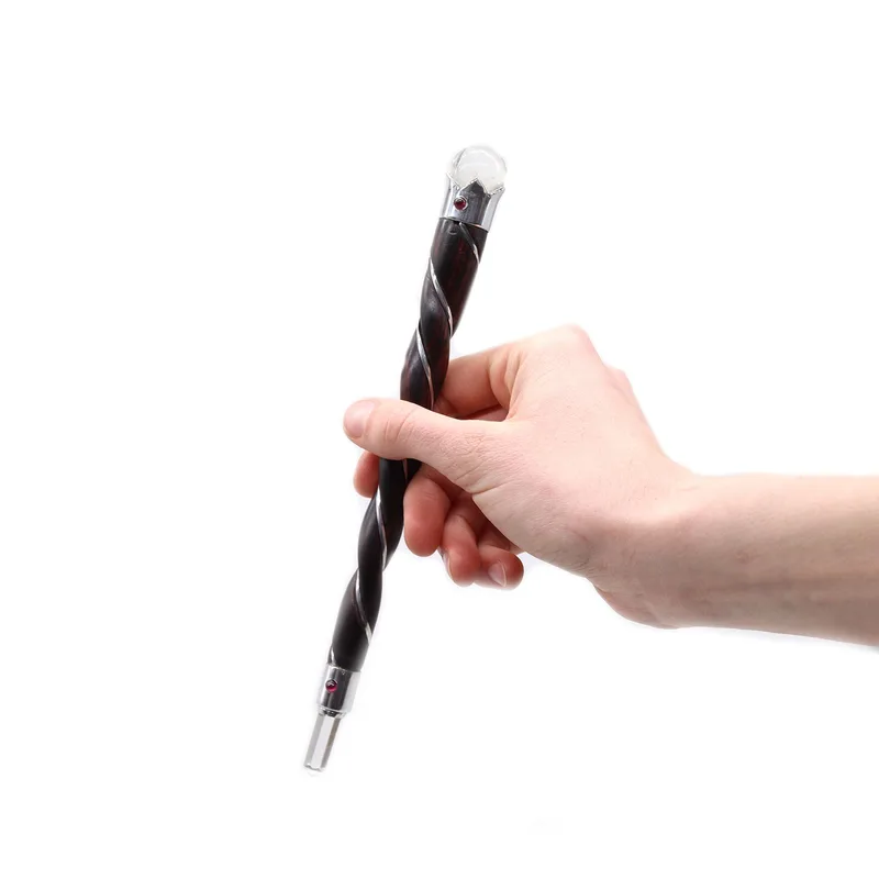 Twisted Legno and Rock Quartz Wand — foto 2