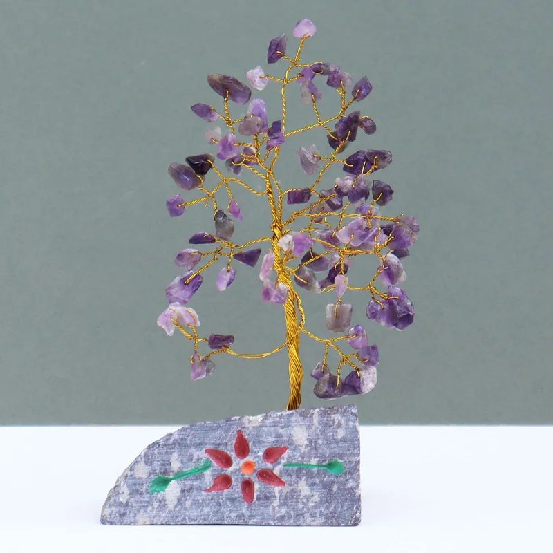 Amethyst Gemstone Albero - 80 Stones — foto 1