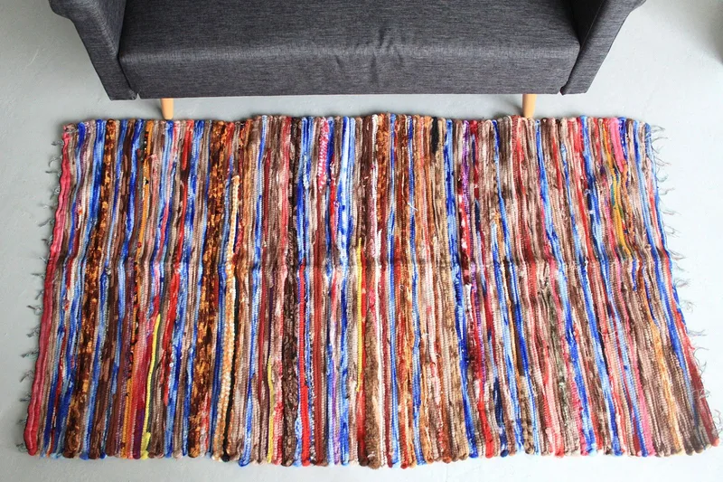 Large Velvet Rug 105x185cm — foto 5