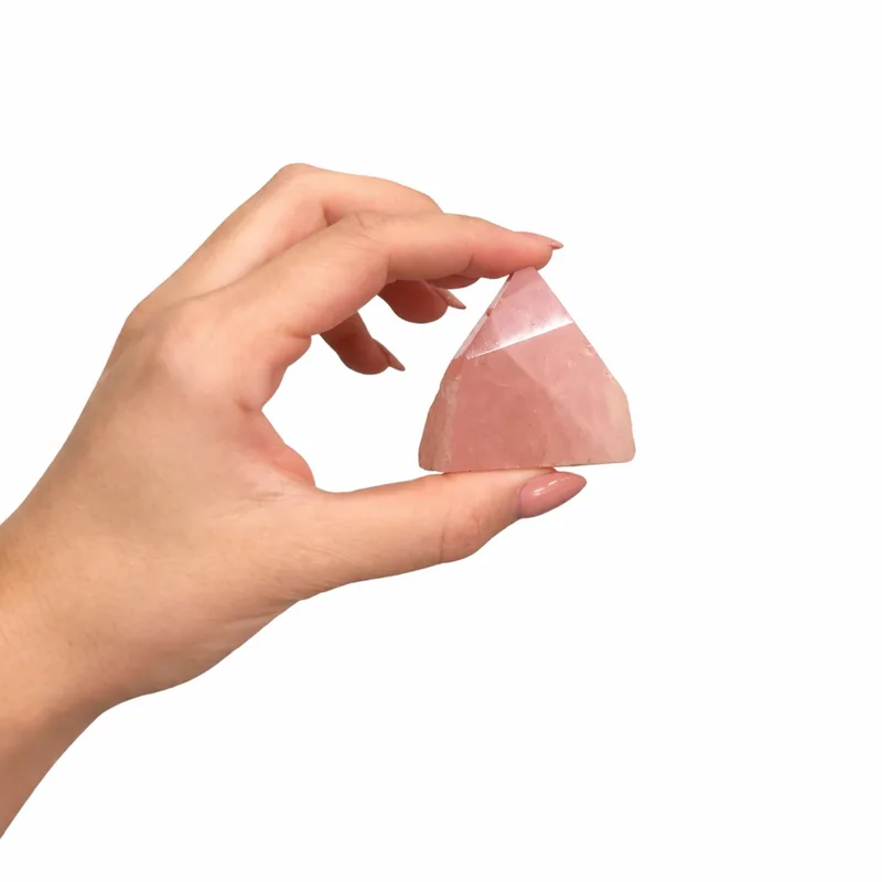 Gemstone Top Polished Points Rosa Quartz — foto 1