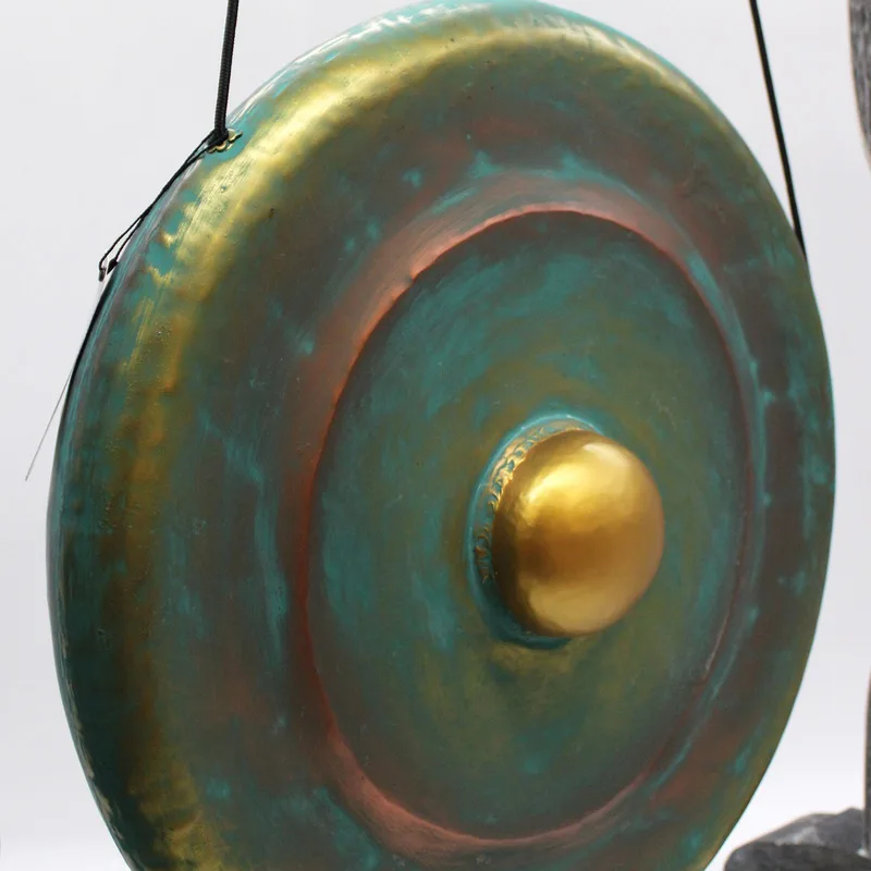 Medium Gong in Stand 50cm Greenwash — foto 1