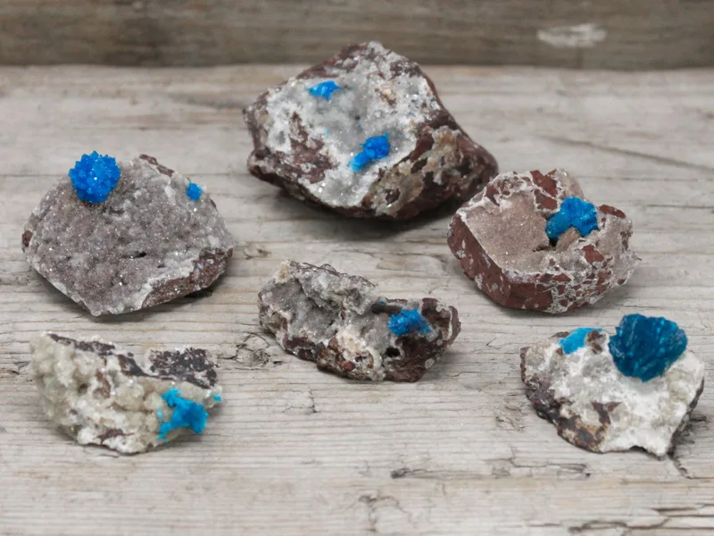 Cavansite con Metriche 30-40 mm — foto 1