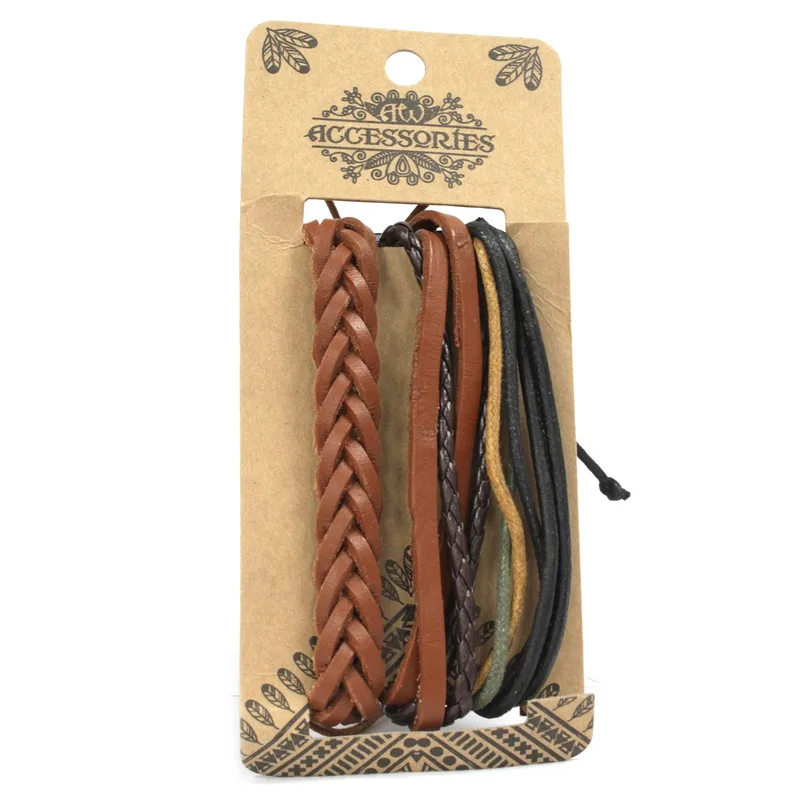 Mens Bracelet Sets - Tanned & Interesting (asst) — foto 1