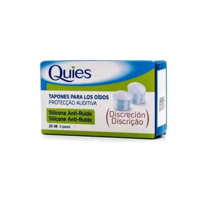Quies Tappi In Silicone Antirumore 6 Unità