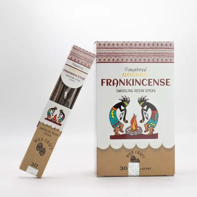 30g Golden Frankincense Smudging Resin Sticks (6s) — foto 2