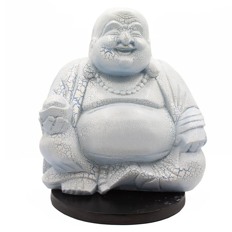Laughing Buddha Lamp Sky Blu - Round Stand — foto 1