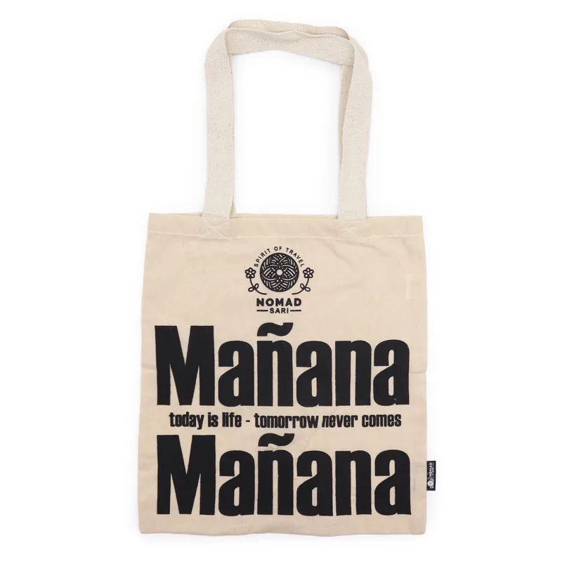 Nomad Sari Iconic Basic Tote Bag - Mañana Mañana - Naturale 4oz — foto 2
