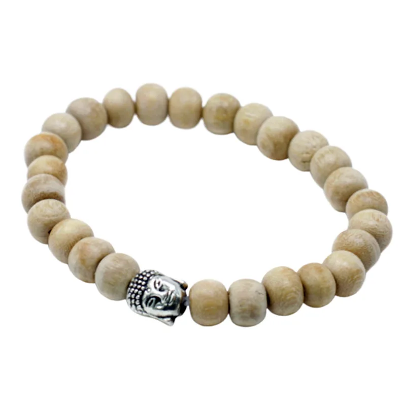 Fragrant Sandal Beads & Buddah Bangle — foto 1