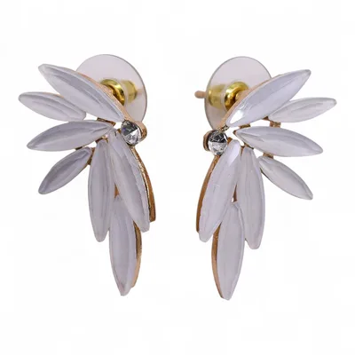 Pearl - Vintage Glass - Faries - Earrings — foto 2