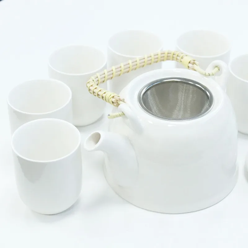 Herbal Teapot Set Classic Bianco