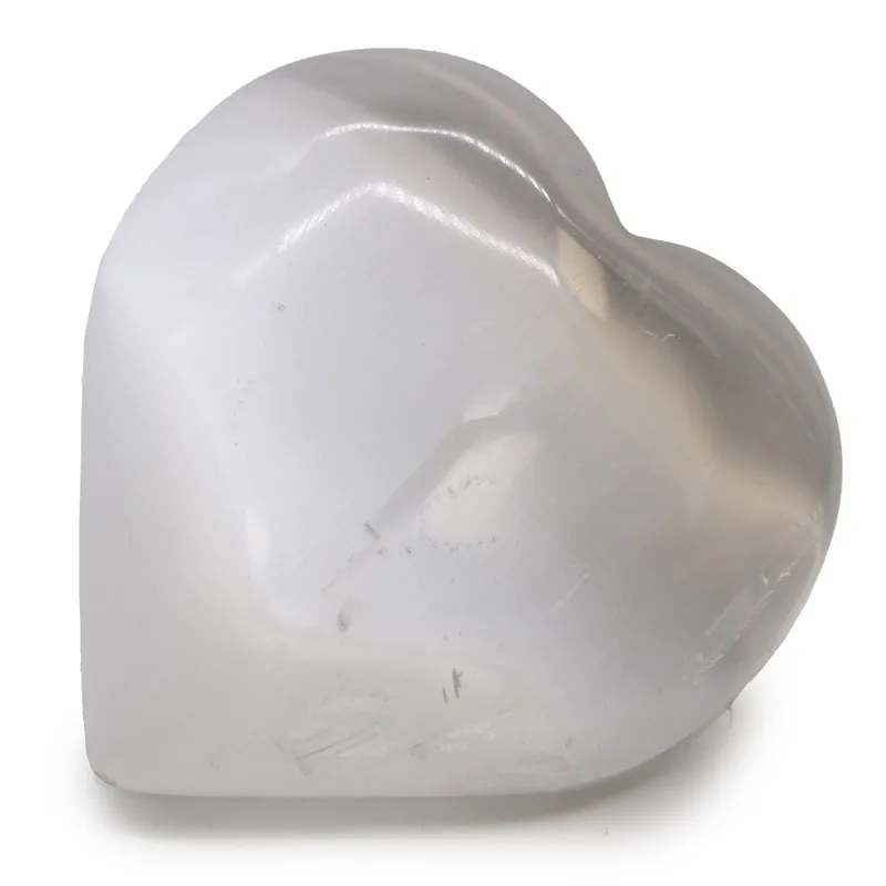 Selenite Heart 10 cm — foto 2