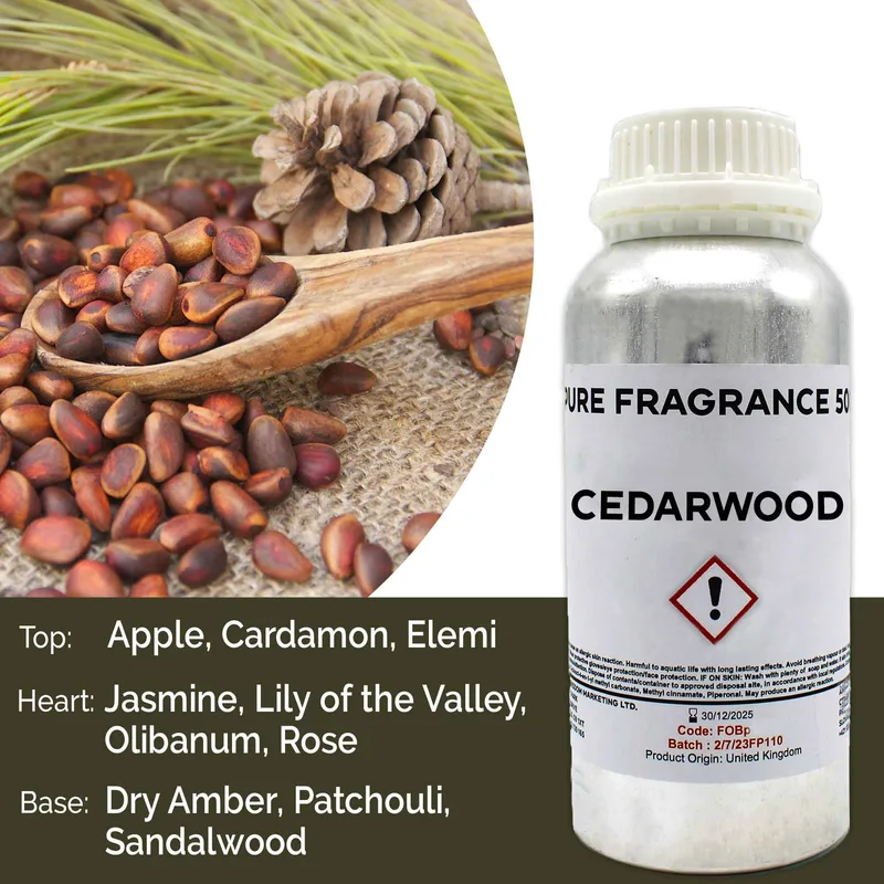 Cedarwood Puro Profumo Olio 500ml