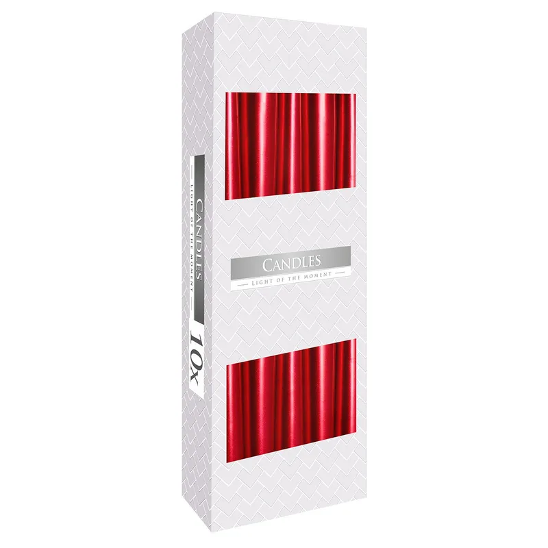 Taper Candela - Red Metalic