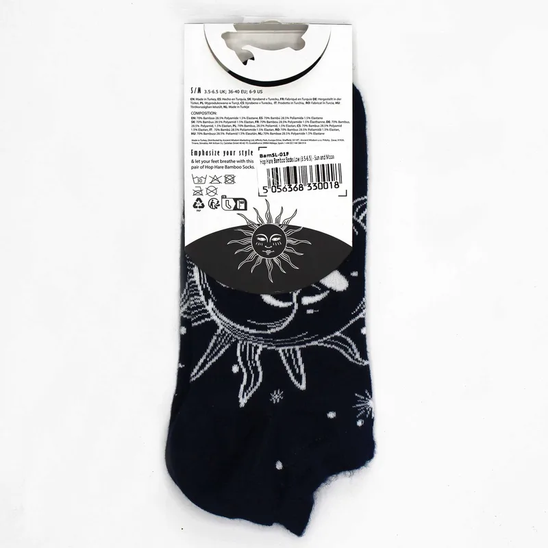 Calzini in bambù con coniglio S/M - Sole e Luna (taglie 36-40) — foto 2