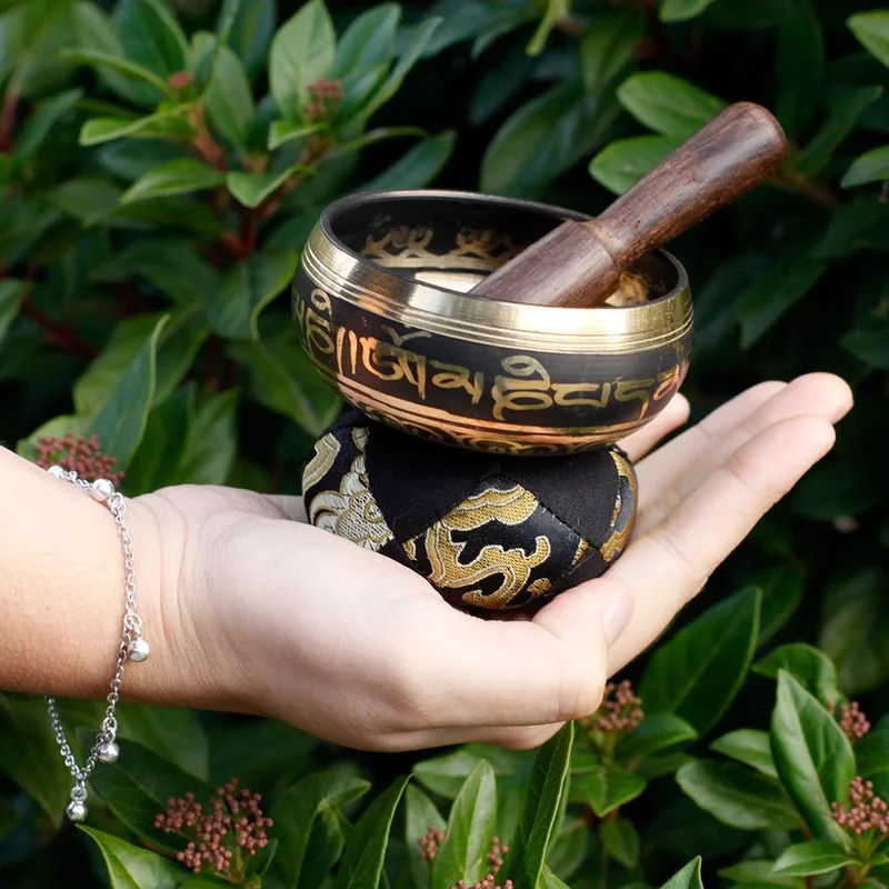 Mini Singing Bowl Gift Set Nero — foto 2