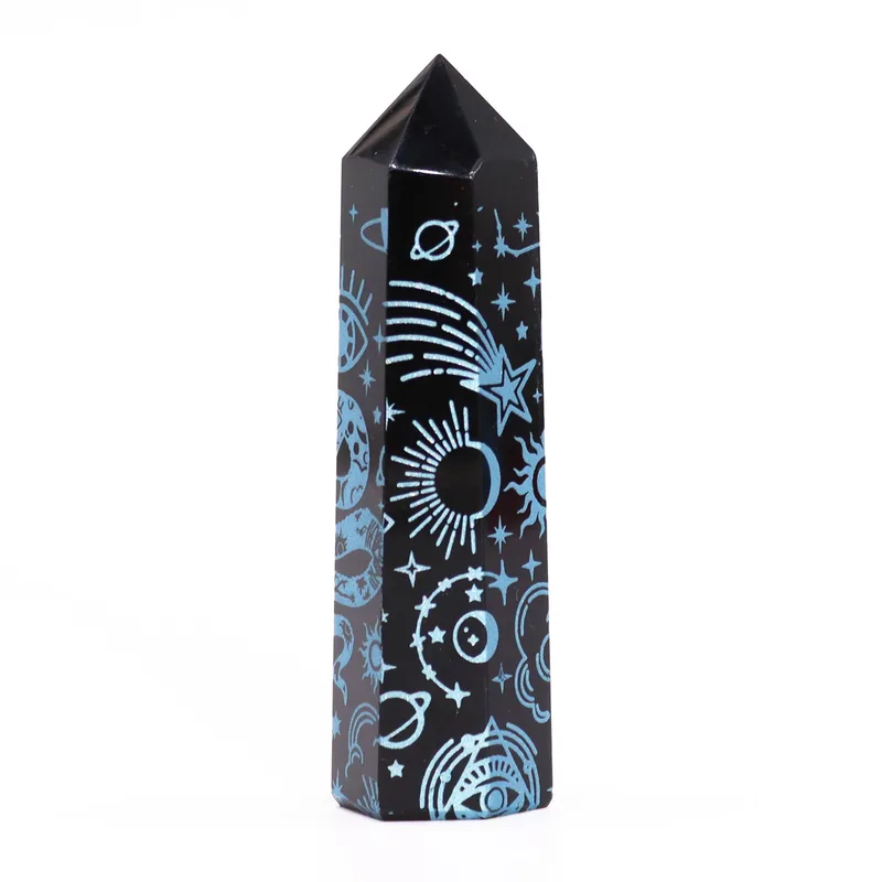 Nero Obsidian Points Mystic Story Sky Blu — foto 2