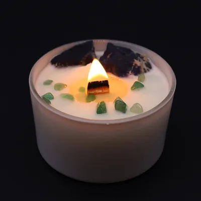 Chakra Crystal Candele - Throat Chakra — foto 1