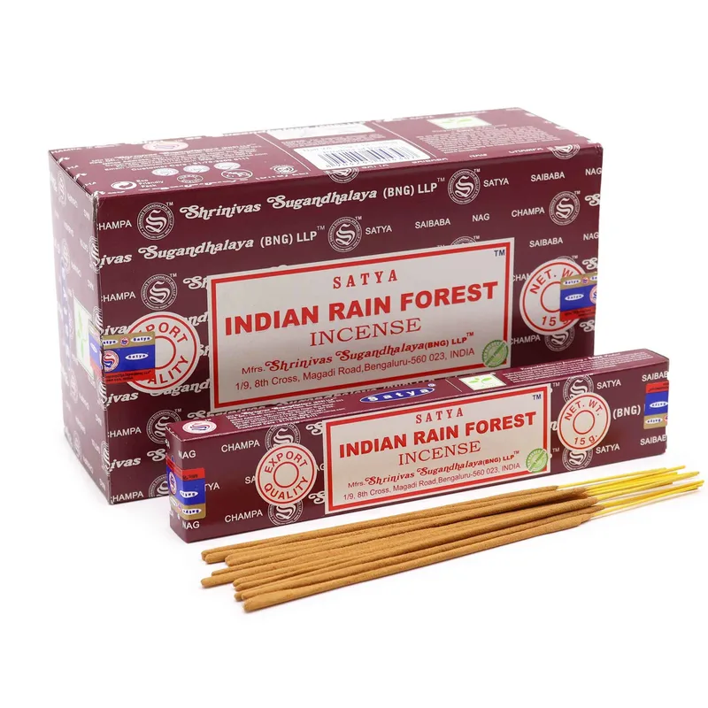 Satya Incenso Sticks 15g - Indian Rain Forest — foto 1