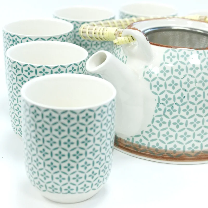 Herbal Teapot Set Verde Mosaic — foto 2