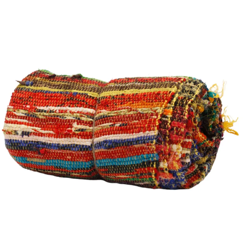 154 x 90cm Luxury Rag Rug - Yellow — foto 5