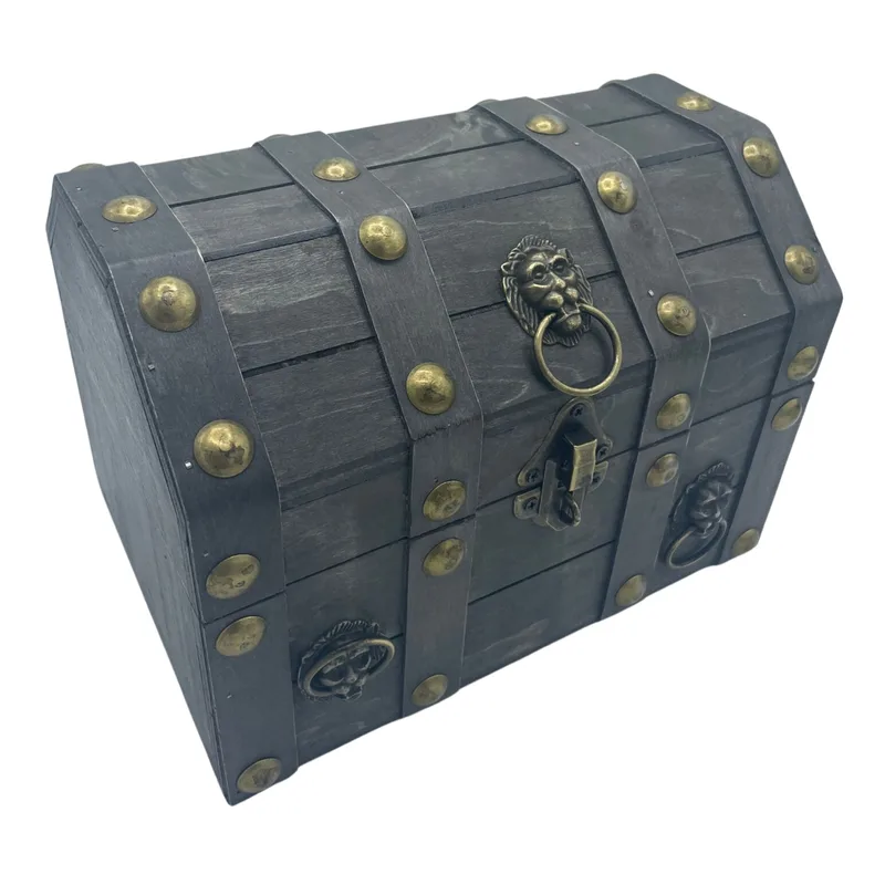 Large Treasure Chest Grey