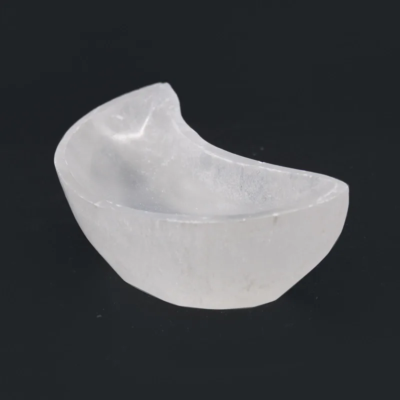 Selenite Moon Bowl 10cm — foto 1