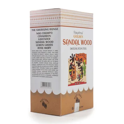 Golden Sandal Legno Smudging Resin Sticks - 30g — foto 2