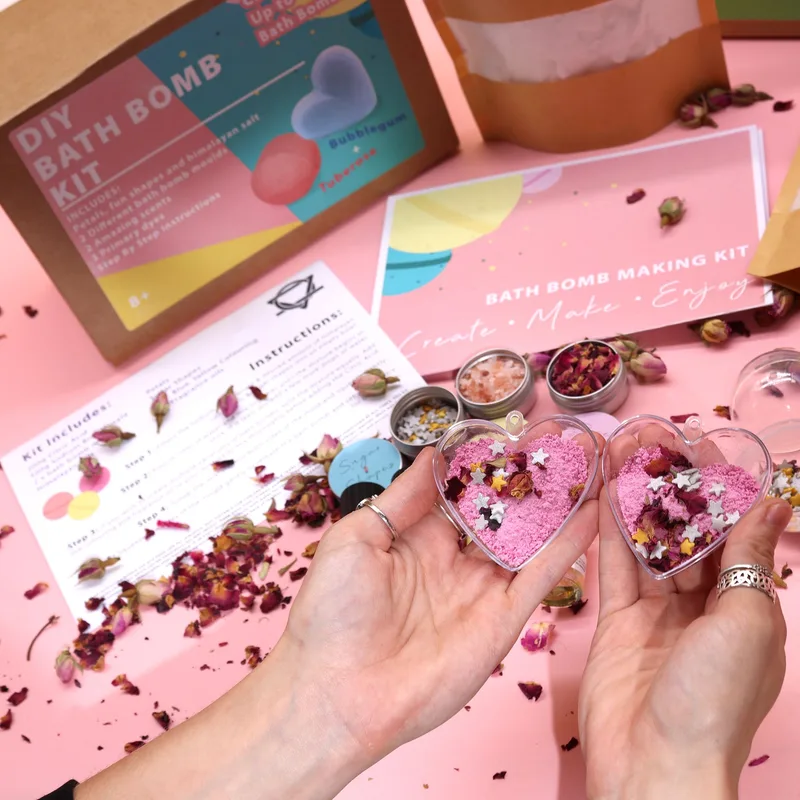 Bagno Bomba Kit - Rosa & Bubblegum — foto 5