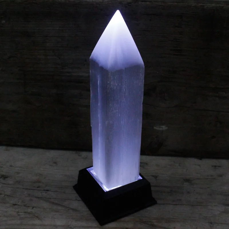 Selenite Pencil Point Tower 20 cm — foto 1