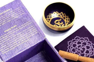 Chakra Singing Bowl - Crown — foto 1