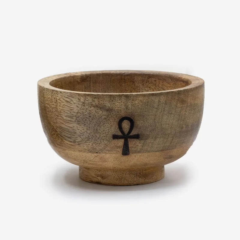 Small Ritual Bowl Incenso Cone Porta 11x6.cm - (Asst Pentagon etc) — foto 2