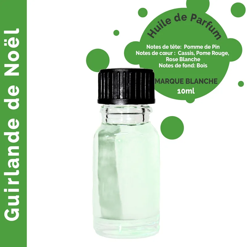 Christmas Garland Profumo Olio 10ml Bianco Label — foto 6