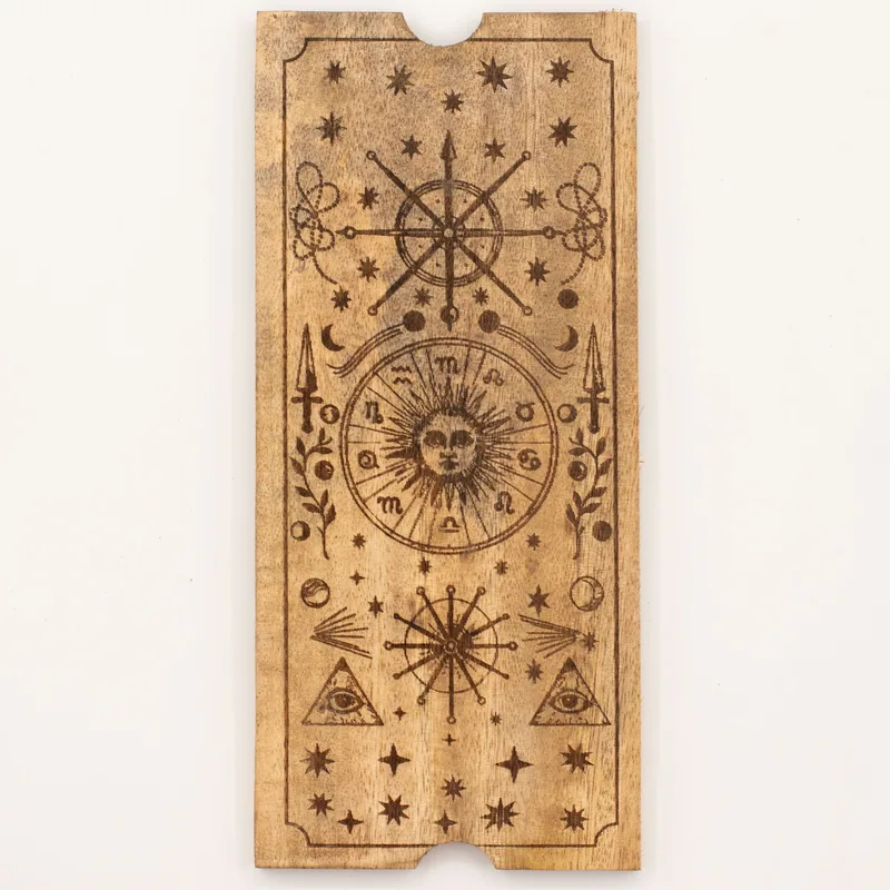 Four Section Tarot Scatola with Card Porta — foto 1