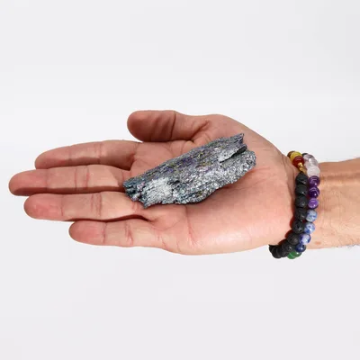 Enhanced Titanium - Seven Colour Chakra Stone (approx 40-80gm 7-10cm)