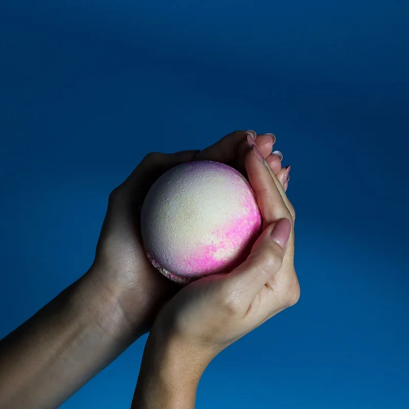 Set di 3 Bombe da Bagno Limone Rosa — foto 1