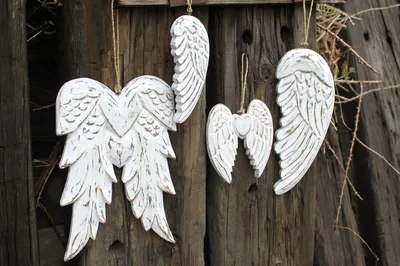 Hand Crafted Double Angel Wing 31cm — foto 2