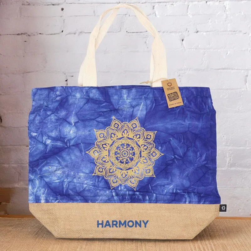 All Naturale Bag Blu Stonewash Mandala Harmony — foto 1