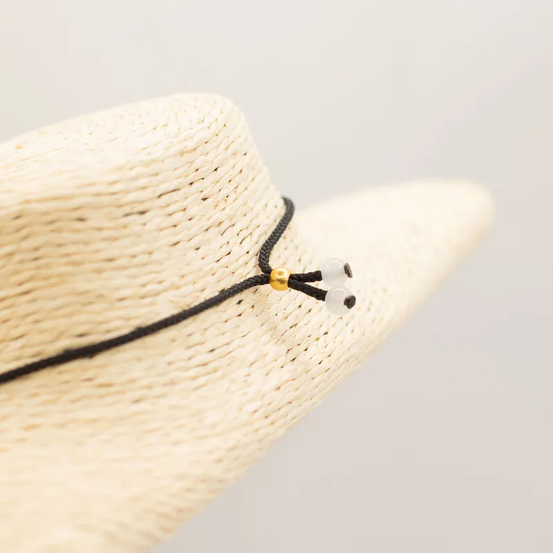 Collana con ciondolo pietra naturale - Howlite a forma di goccia — foto 3