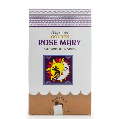Golden Rosa Mary Smudging Resin Sticks - 30g — foto 1
