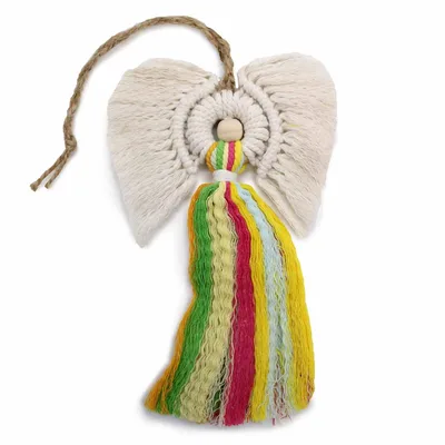 Macrame Angel - Rainbow — foto 4
