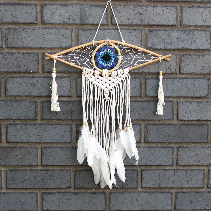 Protection Dream Cather Sm Macrame Eye Assorted Colours — foto 6