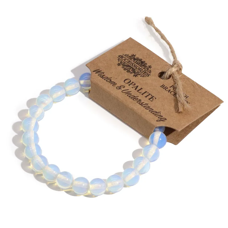 Bracciale Energetico - Opale Vitrea — foto 1