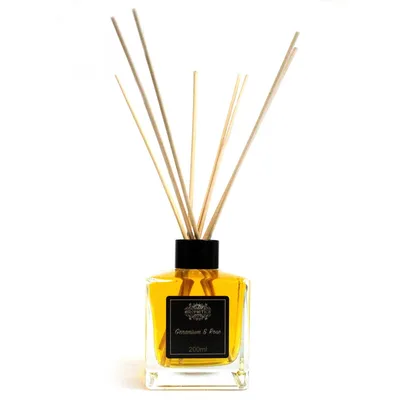 200ml Geranium & Rosa Essenziale Olio Reed Diffusore — foto 3