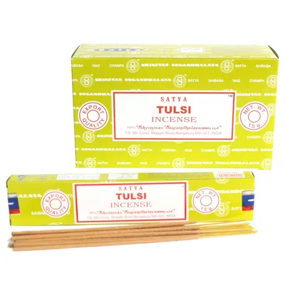 Satya Incenso 15gm - Tulsi — foto 1